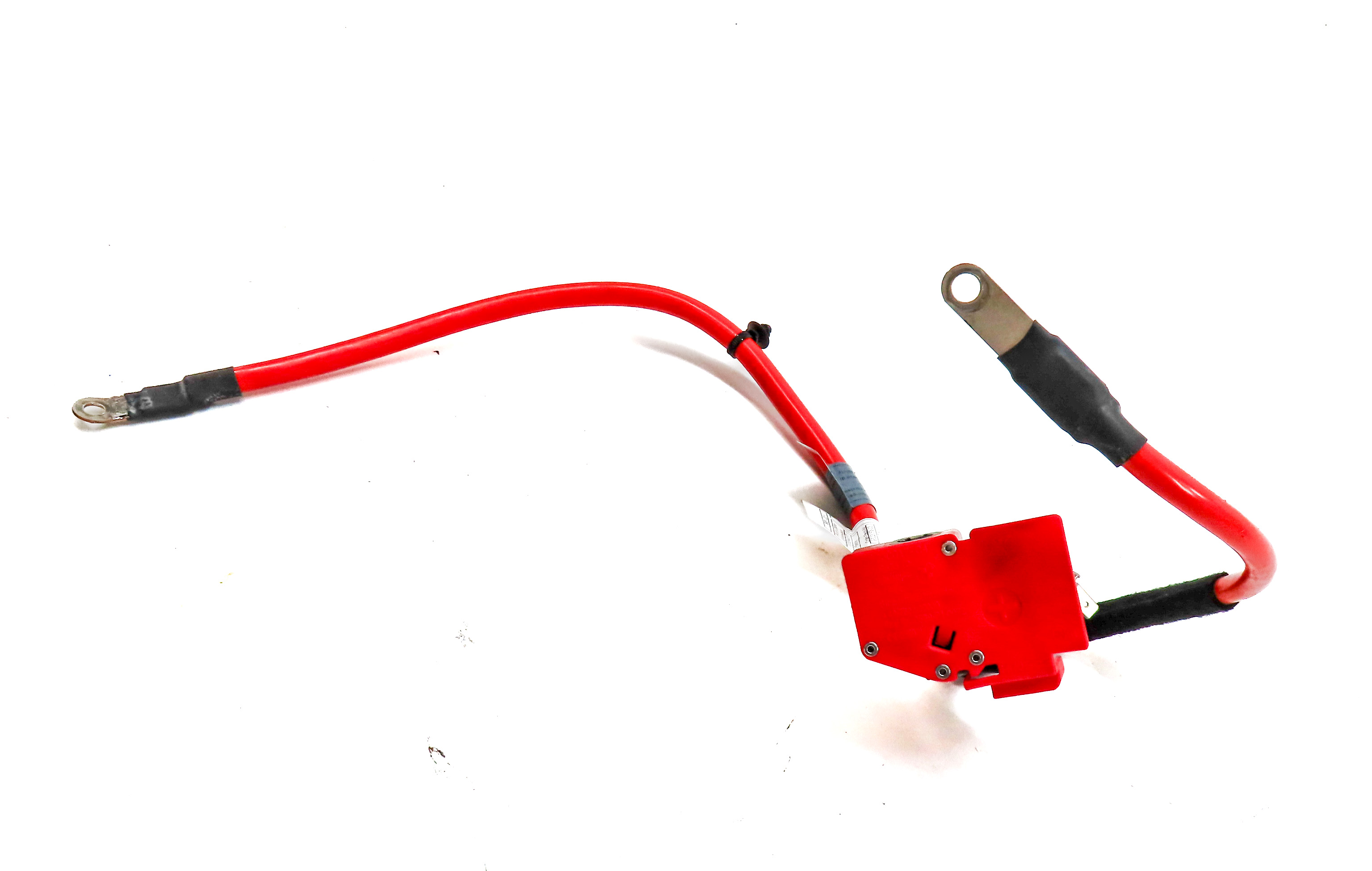 2015 BMW X6 (F16) + SRS POSITIVE BATTERY CABLE POST TERMINAL BLOWOUT CABLE WIRE — exact item pictured